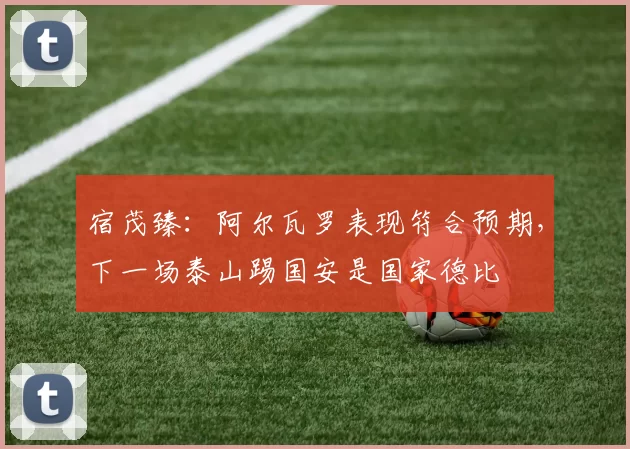 宿茂臻：阿尔瓦罗表现符合预期，下一场泰山踢国安是国家德比