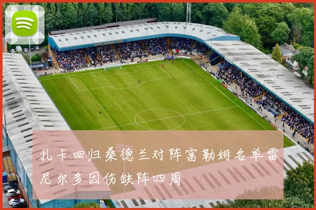 扎卡回归桑德兰对阵富勒姆名单雷尼尔多因伤缺阵四周